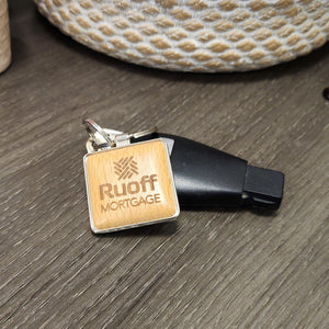 Custom Branded Wooden Keychains - Knot Creatives