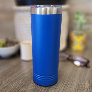 Custom Branded Stainless Skinny Tumbler 22oz - Knot Creatives