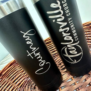 Church Logo Stainless Skinny Tumbler 22oz