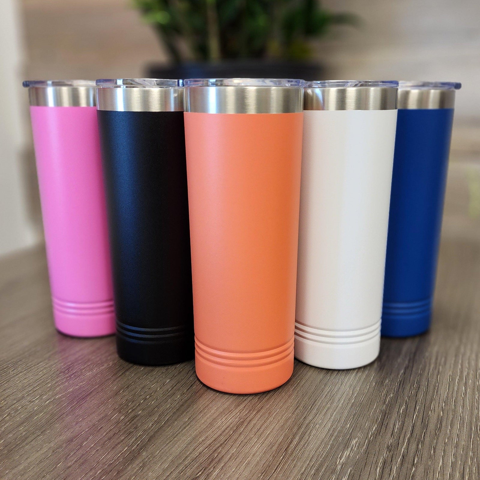 Custom Branded Stainless Skinny Tumbler 22oz - Knot Creatives