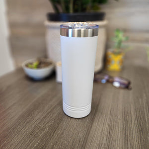 Custom Branded Stainless Skinny Tumbler 22oz - Knot Creatives